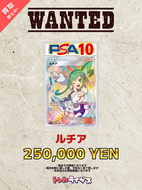 WANTED】 ☁️💙☁️💙☁️💙☁️💙☁️💙☁️💙 ルチアのアピール