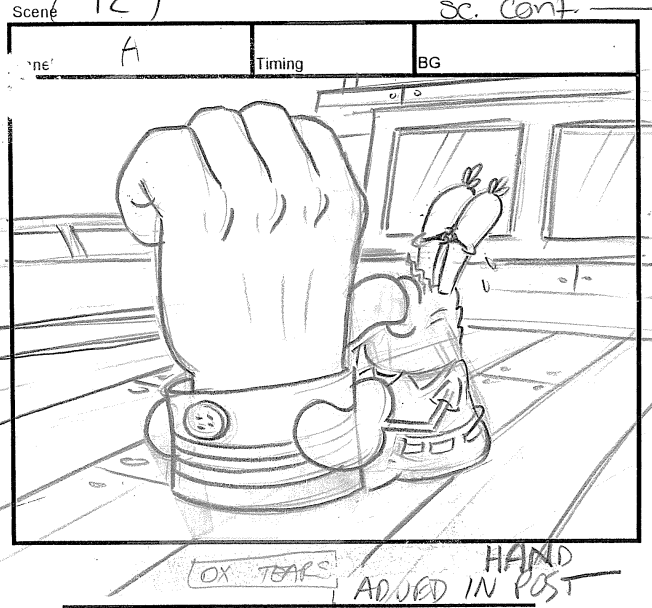 ArtofSpongebob's tweet photo. A drawing from "Clams." https://t.co/PKYVZYwWae