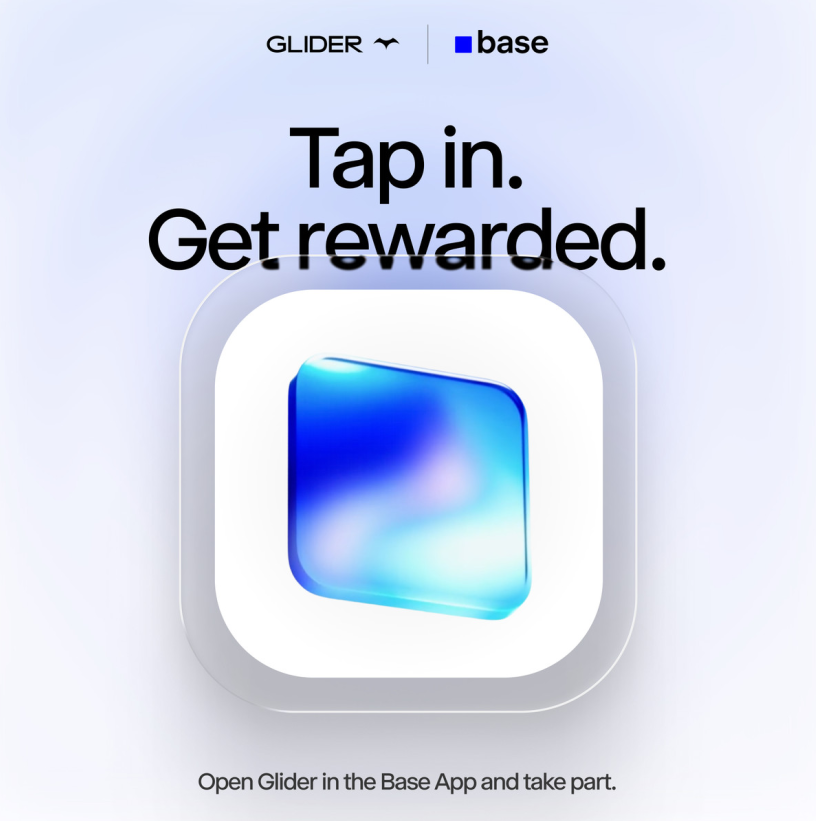 itsisobabai's tweet photo. Most people open a banking app and expect their money to sit there

Now imagine earning 10% APR without leaving the app you're already using 

@glider__  is now live inside @baseapp , making it possible to put idle capital to work in just a few taps

Deposit $100 or more through the Base App and start earning 10% APR. Rewards are automatically added to your portfolio, so there's nothing to claim, no extra steps, and no yield farming complexity

This is the kind of experience crypto has been missing:
simple onboarding, passive yield, and everything happening directly inside the app

As onchain finance evolves, the biggest winners won't be the apps with the most features. They'll be the ones that make wealth creation feel effortless

Try it here 👇

https://t.co/2k2INjIDRb