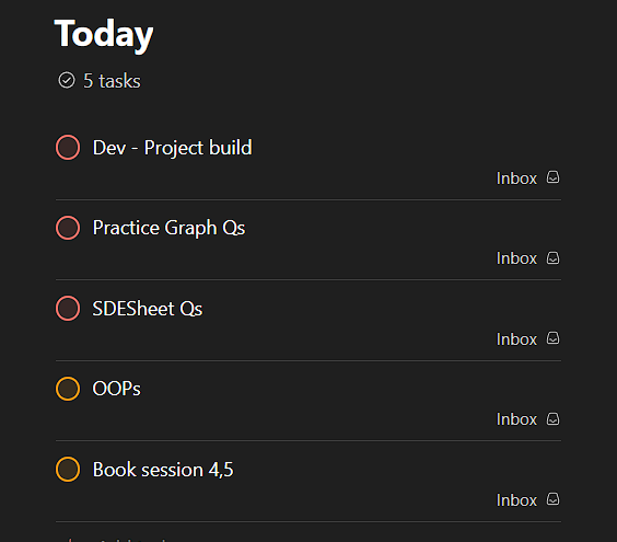 codexharshit's tweet photo. today's targets

will try to do all https://t.co/YLpjtBxc3u