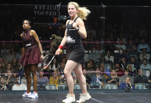 SquashInfo's tweet photo. NEWS: @ginakennedyy carries home hopes singlehandedly into @BritOpenSquash quarters https://t.co/h2ji35Rwb2

@englandsquash @EuropeanSquash @SquashTV @PSASquashTour @SquashSite https://t.co/VqsEUi9K9z