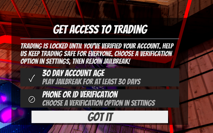 Axosaurus's tweet photo. ID verified and phone verified before switching to VNG due to lack of chat in the middle east and probably due to lack of those verifications in the vietnamese version now, I cant do anything anymore atp. I want to shift my items to another account but it's just impossible now, @asimo3089 please is it possible to fix this issue??? It still shows that Im verified in the settings yet i can't access the tradehub. My username is abthecarracer