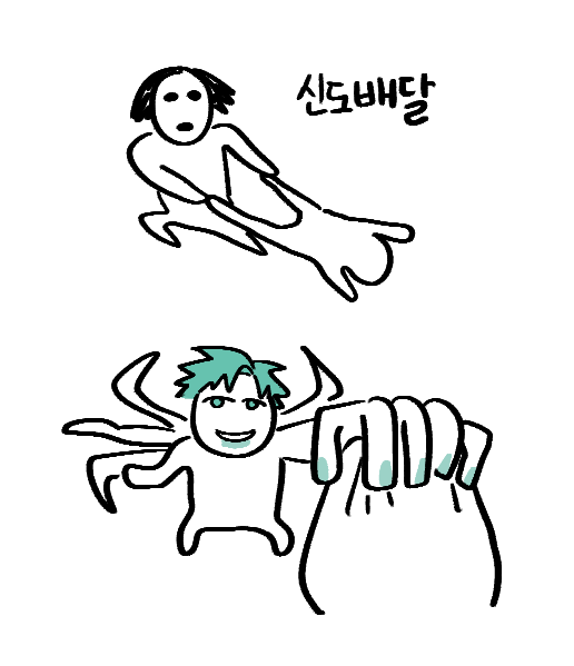 muho__00's tweet photo. 지인이 이클립스 들려주는데 아이작이 신도 데려오면 제키엘이 그걸 전도하는? 거라해서 그려봄 https://t.co/O7gnIZlaoZ