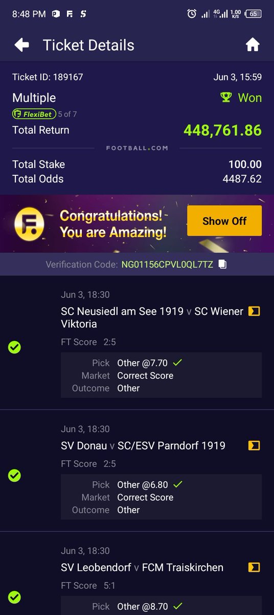 King__Lekan's tweet photo. What robbery is this?? 🤷‍♀️😳
Sporty bet.                         Football..com
5 of 17 - 91k.                      5 of 17 - 448k https://t.co/nHf02hgwZv