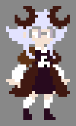 N13RLIN_notes's tweet photo. >Doubling down on #pixelart-ing :D feat. @Shizuka_Ch 

>I don't know what it was, but certain aspects of this one were really satisfying to do. It was my first time with glasses, implementing design philosophies from another character :D https://t.co/FKpuGeZS05