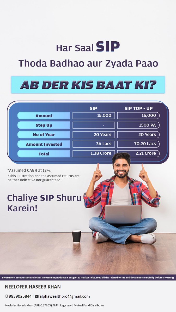 GLMHK's tweet photo. A simple SIP Top-Up can make a powerful difference over time.
Small increase. Big impact.

Chaliye, SIP shuru karein! 

#SIP #SIPTopUp #Investment #Impact #Increase

Place your inquiry on https://t.co/CfZZcj8vkl https://t.co/rjIc9bGYOB