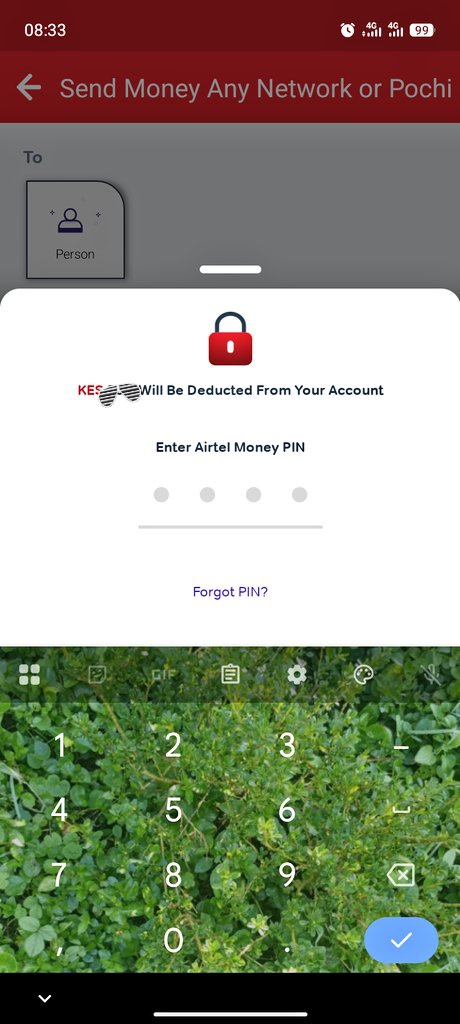 EmarRoman's tweet photo. @AIRTEL_KE Its high time we move forward, this thing of keying in my Airtel Money pin now and then while using the app should be improved to a fingerprint state.
Every time I make a transfer I have to keep on keying in my pin is cumbersome.
Please improve. https://t.co/oJb6MLvMi2