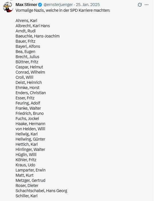 KlarnameMartin's tweet photo. @drktuerk Andere machten weiterhin Karriere. Ich habe einmal die Liste von Max Stirner übernommen.
Sehr aufschlussreich. Und so wie ich weiß, wurde keiner verurteilt. https://t.co/nOnf94wQhl