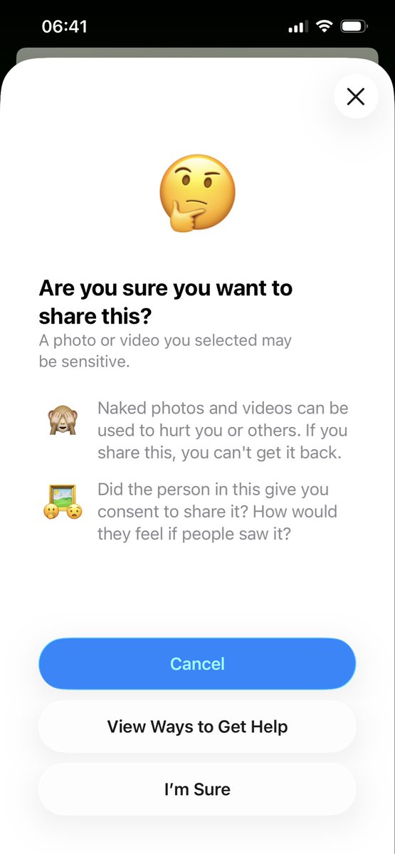 JesusClapsBack's tweet photo. @prestonjbyrne Tried sharing an insect article on iOS 26.4 today (auto update) &amp; got a content warning, which requires age verification to remove. The UK Online Safety Act is forced monitoring and censorship. What's next, blocking political concerns? #OnlineSafetyAct #Censorship https://t.co/mgFu31pmT4