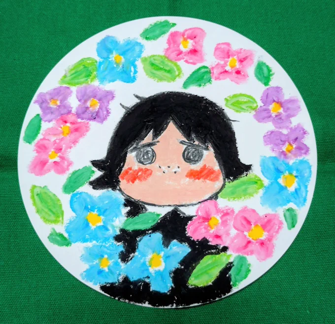 梅雨のお花と 生きてく。。 #生きてくイラスト