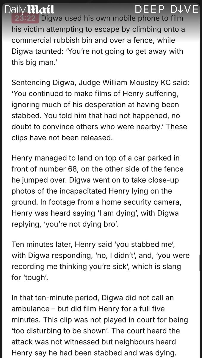 importantimnot's tweet photo. @Peston The clip was not shown in court for being 'too disturbing to be shown'.

Peston, we're not angry enough. https://t.co/yXZPqtYtV8