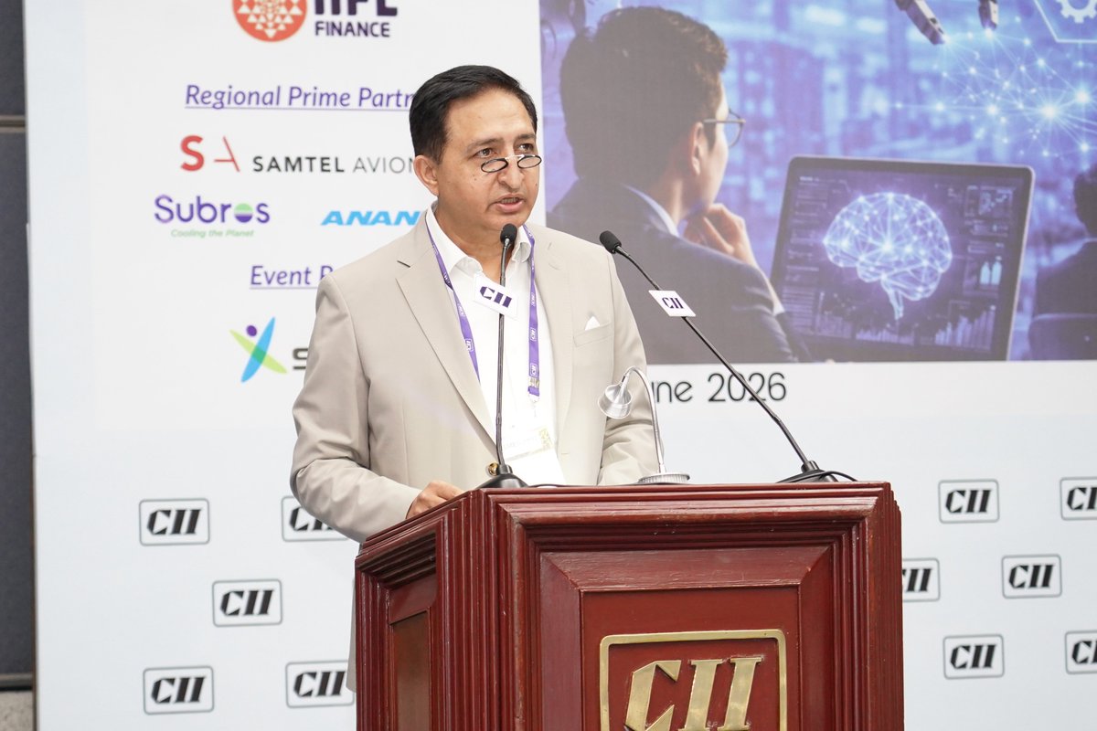 cii4nr's tweet photo. The Regional Committee on SMEs and Competitiveness organised the 10th Regional MSME Summit 2026 on the theme, ‘Building Resilient and Competitive Enterprises’ on 2 June 2026 in Chandigarh.

The inaugural session featured Mr Sunil Taneja, Summit Chairman and Managing Director, Ind-Sphinx Precision Ltd; Mr Deep Mani Shah, Chief General Manager, Securities and Exchange Board of India (SEBI); Mr Deepak Narwal, Deputy Director, Directorate of MSME, Government of Haryana; and Mr Ashok Mehta, Vice Chairman, CII Himachal Pradesh and Managing Director, EmmForce Autotech.

The session underscored the pivotal role of MSMEs in driving economic growth, employment generation and innovation. Discussions focused on strengthening the MSME ecosystem through capacity building, technology adoption, and industry collaboration to enable sustainable growth and global competitiveness.

#CII4NR #MSMESummit #MSMEGrowth #CompetitiveEnterprises #CIINorthernRegion

@CIIEvents