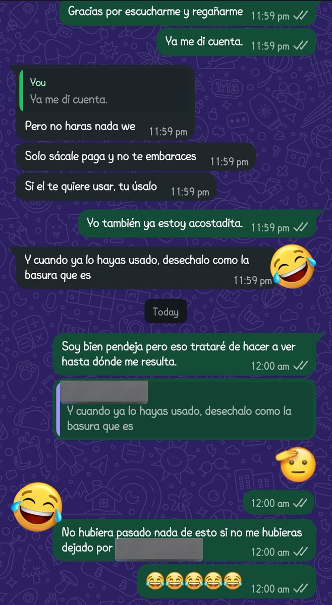 MoniTejas's tweet photo. Hoy vi a mi ex de hace 15 años. Seguimos teniendo contacto y ahora creo que una mejor amistad después de todo. Pero como siempre me regaña por las personas con las que salgo y no pierdo la oportunidad para chingarlo con que me dejó por su ahora ex. Sus consejos nada que ver. 😂😂 https://t.co/At4aYLnjR8