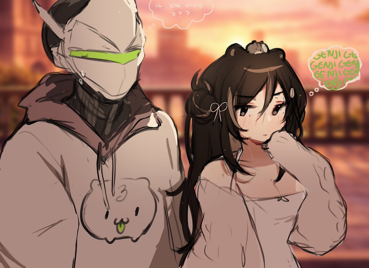 BuggyClips's tweet photo. This Genji thing is serious .. https://t.co/18vdZ5ilmb