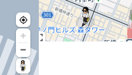 siglic's tweet photo. おや？　Googleマップのストリートビューのヒトガタが、怪しげな奴に変わった？ https://t.co/4oDu1j6grF
