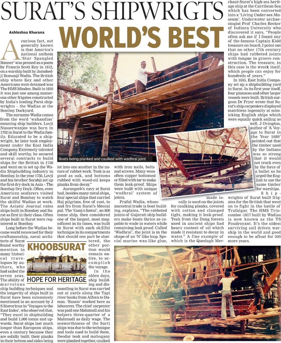 ashindia's tweet photo. @MySuratMySMC Surat deserves a Ship Museum to boost its tourism.#SmartCity https://t.co/Kxoo3sfgAN