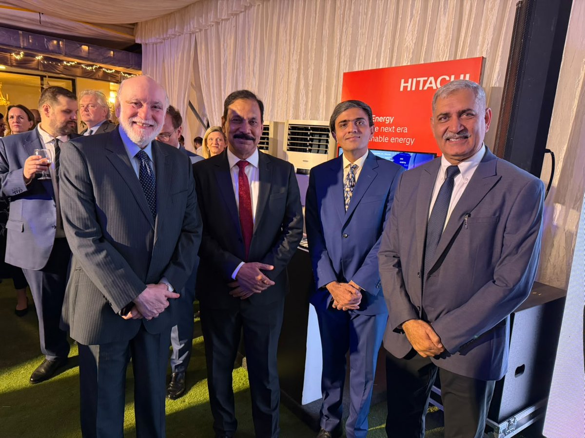 NGC_Pakofficial's tweet photo. Dr. Fiaz Ahmad Chaudhry, Chairman of the Board of Directors, NGC, attended the Embassy of Sweden's annual National Day reception in Islamabad 

More Details:

https://t.co/vz8xrMNYxU

#NationalGrid #NGC
#PowerTransmission #PakistanEnergySector
#SwedenNationalDay #Pakistan https://t.co/SeMEZdlHid