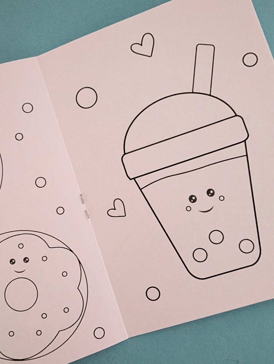andrealem's tweet photo. Cute food colouring book
A mini colouring book with adorable food illustrations to colour 🧁🍦🍒🧋
https://t.co/HKzCgVFWIf

#earlybiz #colouringbook #cutefood #illustration #thursdayvibe https://t.co/XlLG59Zsxx