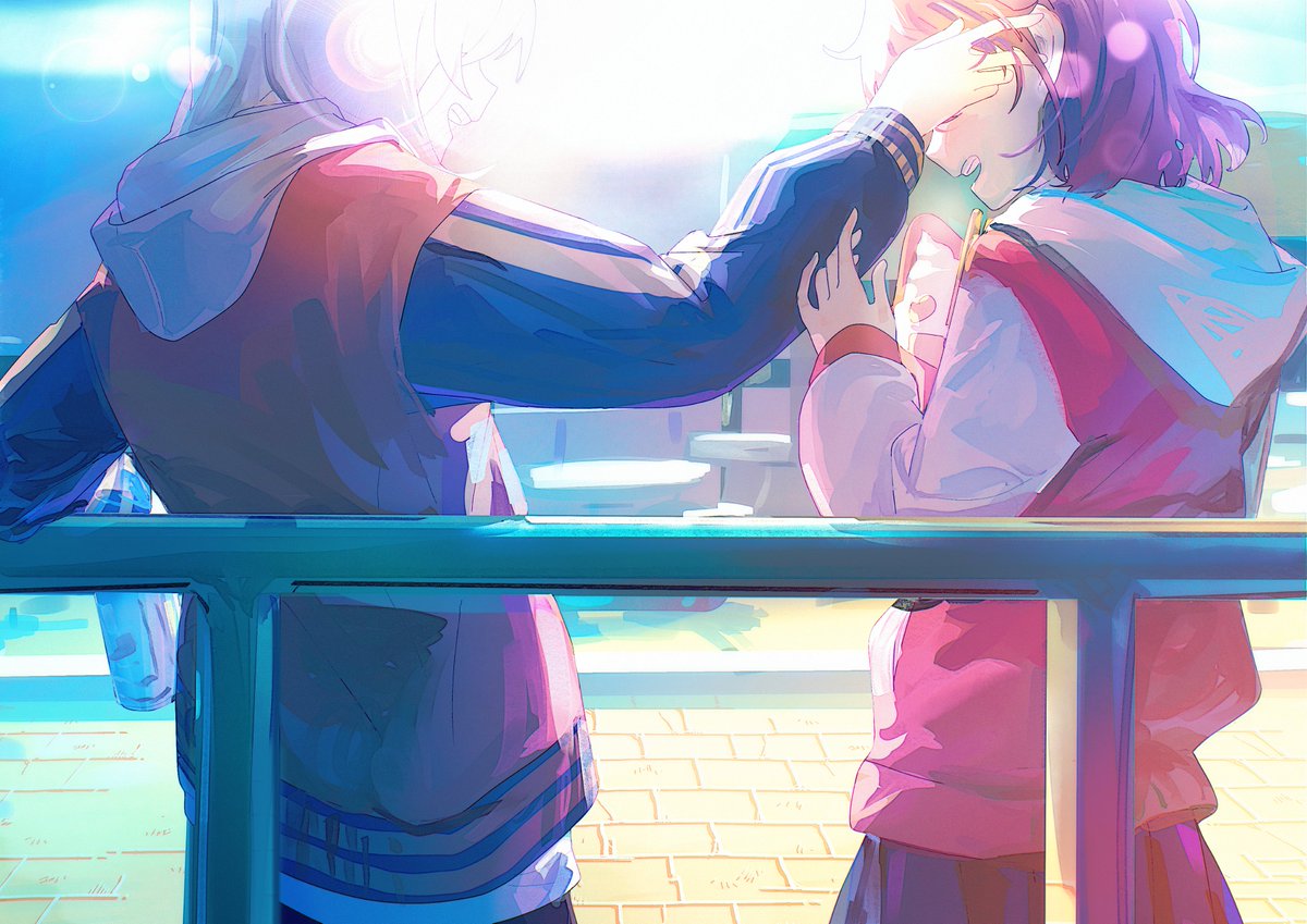YDPFALION's tweet photo. #ガルクラ
100日絵-DAY31
ももになと日の出 https://t.co/31RA37SNmz