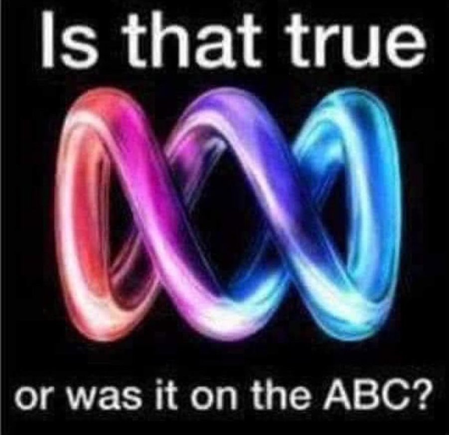 PeterGresham's tweet photo. @abcnews Aren’t you meant to be on Bluesky like the other retards? https://t.co/NEI4Mqq0Oo