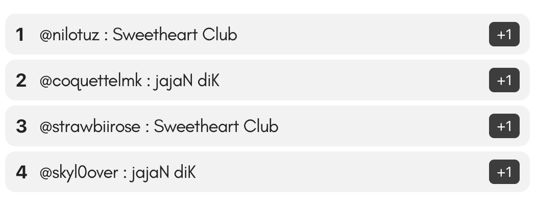 nya⭐️ wOrding layout : mt aft DM tweet media