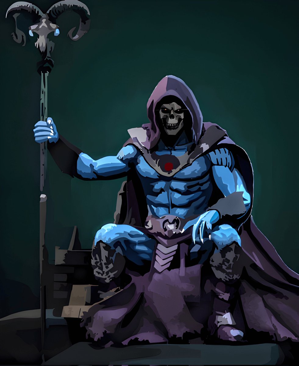 CorpseJake9804's tweet photo. SKELETOR
#Skeletor #MastersOfTheUniverse #MOTU #Eternia #VillainArt #CharacterDesign #SkullArt #FantasyArt #SkeletorFanArt #RetroCartoons #80sCartoons #EvilLord #MastersOfTheUniverseFanArt https://t.co/7RWRsrAGkM