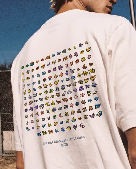 ポケモン LMC Lost Management CitiesTシャツ 未開封品 ポケモン情報NAKAYAMA【非公式】 on X: 