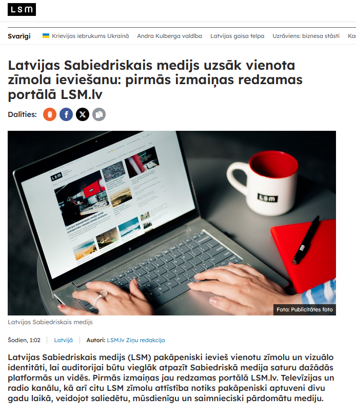 Tas_es_Pats's tweet photo. Domāju, ka daudz mūsdienīgāk un saprotamāk būtu, ja pēc vivī parauga arī tos valsts sabmēdijus nozīmolotu kā "blabla" vai "ļerļer" https://t.co/D6JPfdEMk9