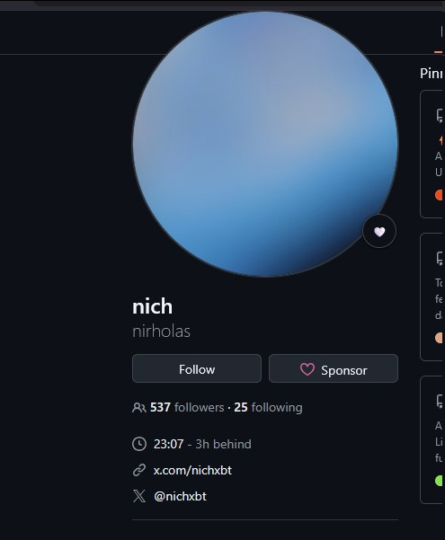 quarsays's tweet photo. Niche is the main agent of three and its directly inspired by @nichxbt - the creator of niche

All fees to his public github

Hermes topped at 5m and their main agent went to 600k TWICE

$three just hit 16 mil in two days.

3CTgBnQx3cs6taoEddaL4n1ZzkBkFKyp6HRUfSVxpump https://t.co/YBdeu8syVe