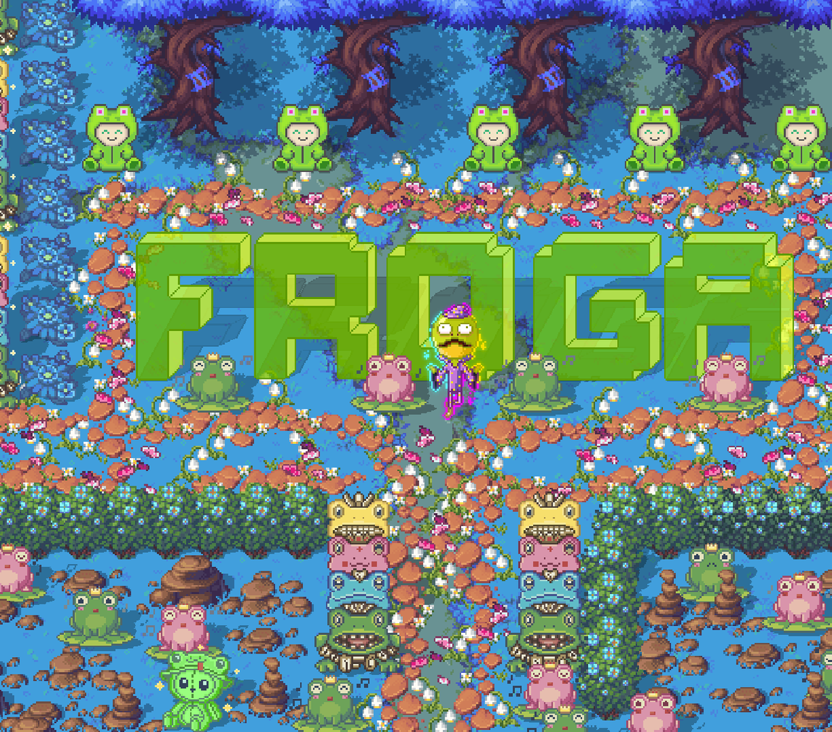 Frogadier21's tweet photo. still dedicated to play? why not , this is part of my daily life routine. #pixelsxyz @pixels_online https://t.co/EeLd3M1dSO