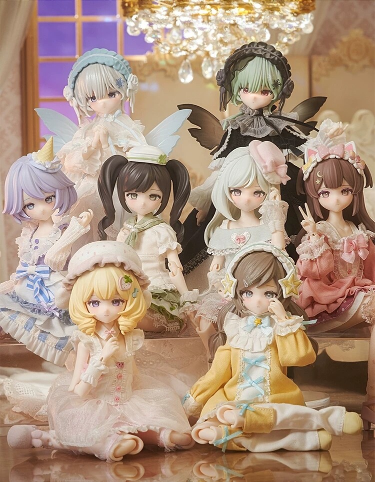 Bisprin×九木雑物社】#代理購入 🩷BJD ブラインドボックス🩷 「晚安大