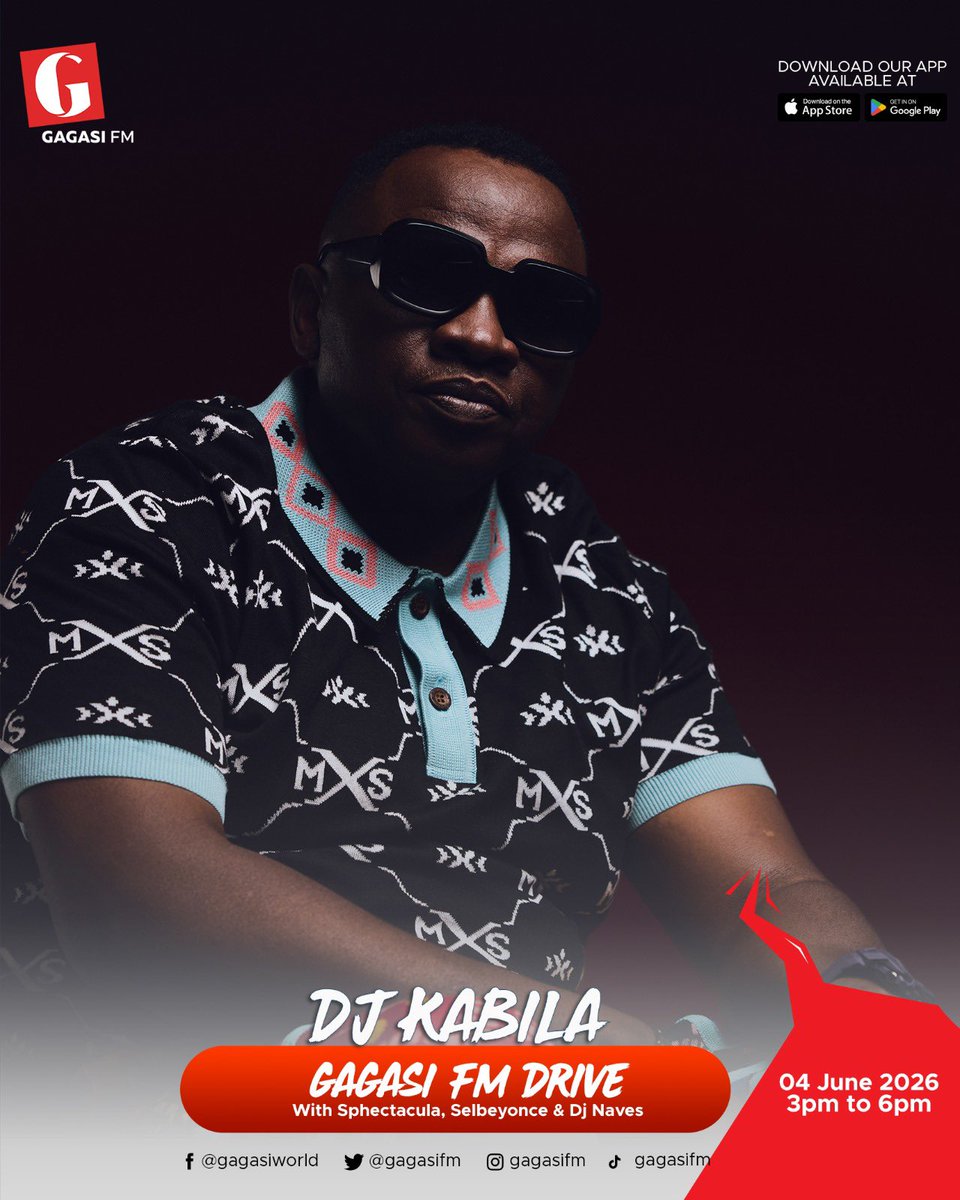 djkabila's tweet photo. Live @gagasifm drive with @SPHEctacula @ThisIsSelby @DJNAVES this afternoon don’t mis it‼️ https://t.co/ytWCQVrNDl
