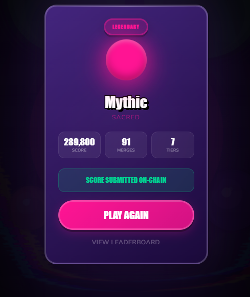 Me_ech_'s tweet photo. Another day testing ritual @ritualnet testnet 

Today i tested a game built by @brownyherry09 on the testnet very easy to play and kinda addictive 😅

It is a game where you merge same balls together to make a bigger one

You can tap in to play 

https://t.co/wnG3y8ez20

gritual https://t.co/bsFiukpdV2