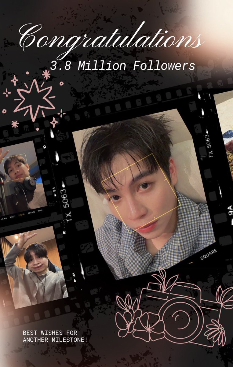 FirstKhaoFans's tweet photo. Congratulations @Firstkpp 3.8M followers on IG!🎉

Sending you love and support from fans all around the world. We are so proud to support you every step of the way. 🌍

3M800K LOVE FOR FIRST

#FirstKanaphan #FirstKhaotung https://t.co/HkHduc95V4
