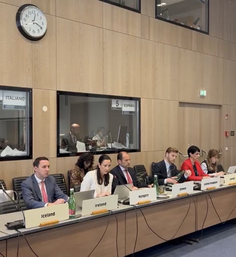 humissionviu's tweet photo. 🇭🇺Delegation welcomed Christophe Kamp, High Commissioner on National Minorities @oscehcnm to the @OSCE Permanent Council &amp; informed about the agreement w/ Ukraine🇺🇦 on expanding the educational, cultural, linguistic &amp; political rights of the Hungarian minority in Transcarpathia🤝 https://t.co/g5rDYH8f2q