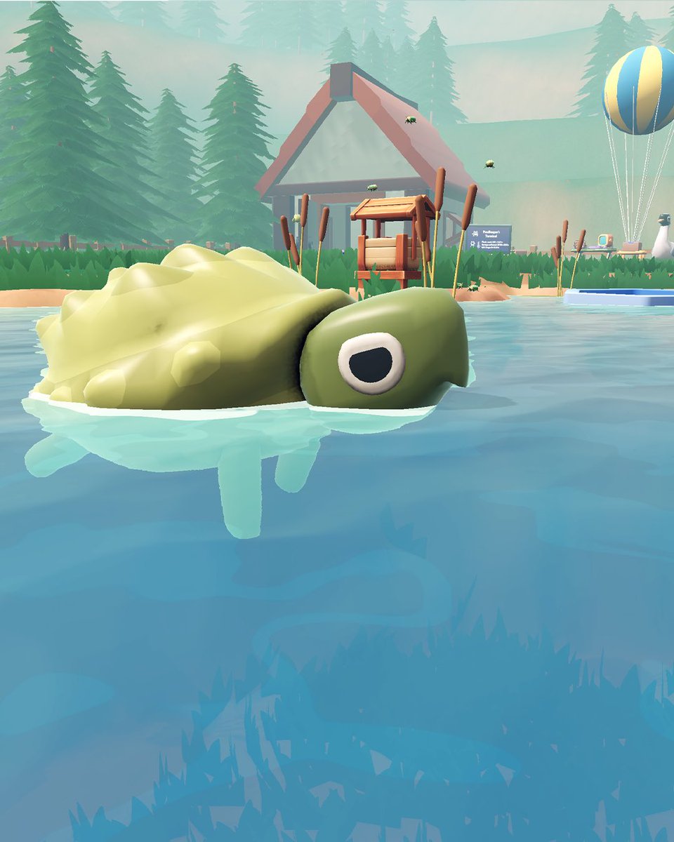 MiniPondFarm's tweet photo. Water so blue, frogs so green!
"Mini Pond Farm"
Design your water world, collect your frogs, find your peace.
#CozyGames #IndieGames #PondDesign #SteamGames #FrogLife https://t.co/1NOx1A5Lue