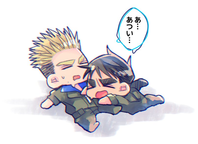 kuroganederico's tweet photo. 最近暑くなってきたのでアイマヴェちゃんらくがき。 https://t.co/cE4rWFPqMu