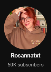 RosannaTxt's tweet photo. So uhm.. this just happened!! 
🏆5️⃣0️⃣k

thank you all so much, this is a HUGE milestone https://t.co/rJktxakkyN