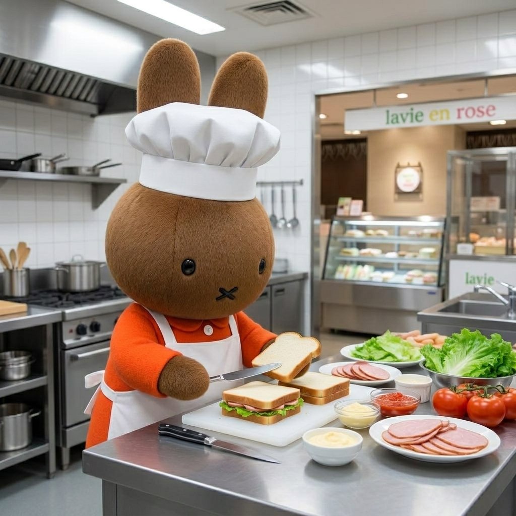 SaseboMiffy's tweet photo. 博多阪急に期間限定の佐世保の味。ラビアンローズ。博多、佐世保と言えばこの2人😂 https://t.co/SqvzyCGa6b