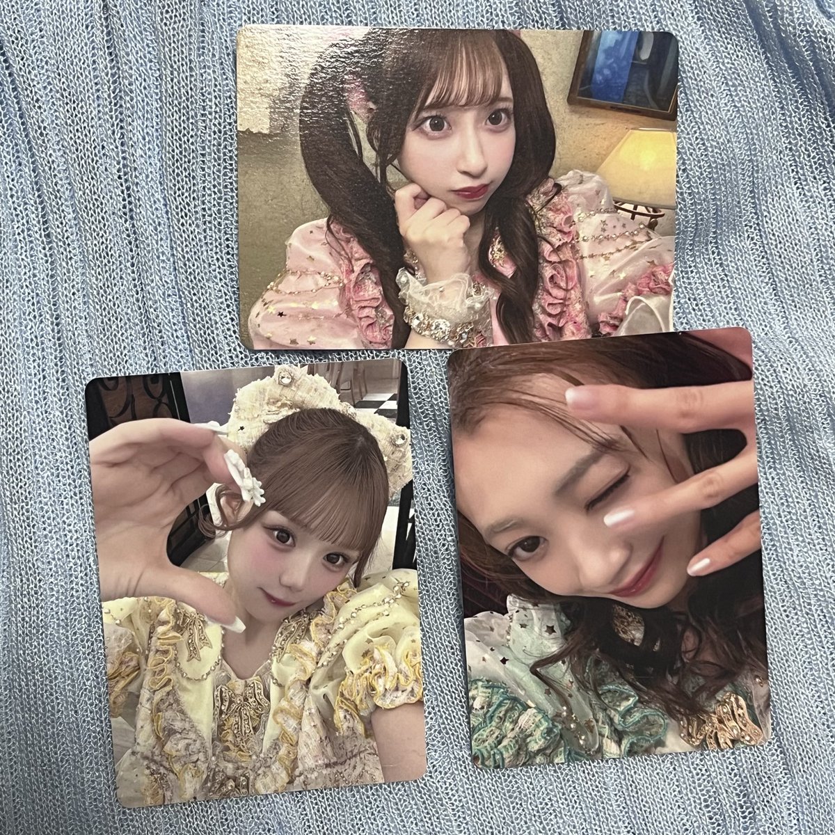 3pr8Mg's tweet photo. きゅーすと トレカ 交換 プリマ衣装

求）増田

譲）桜庭、古澤、板倉

郵送または8月26日武道館でのお取引希望です。 https://t.co/tWx4yV8ssP