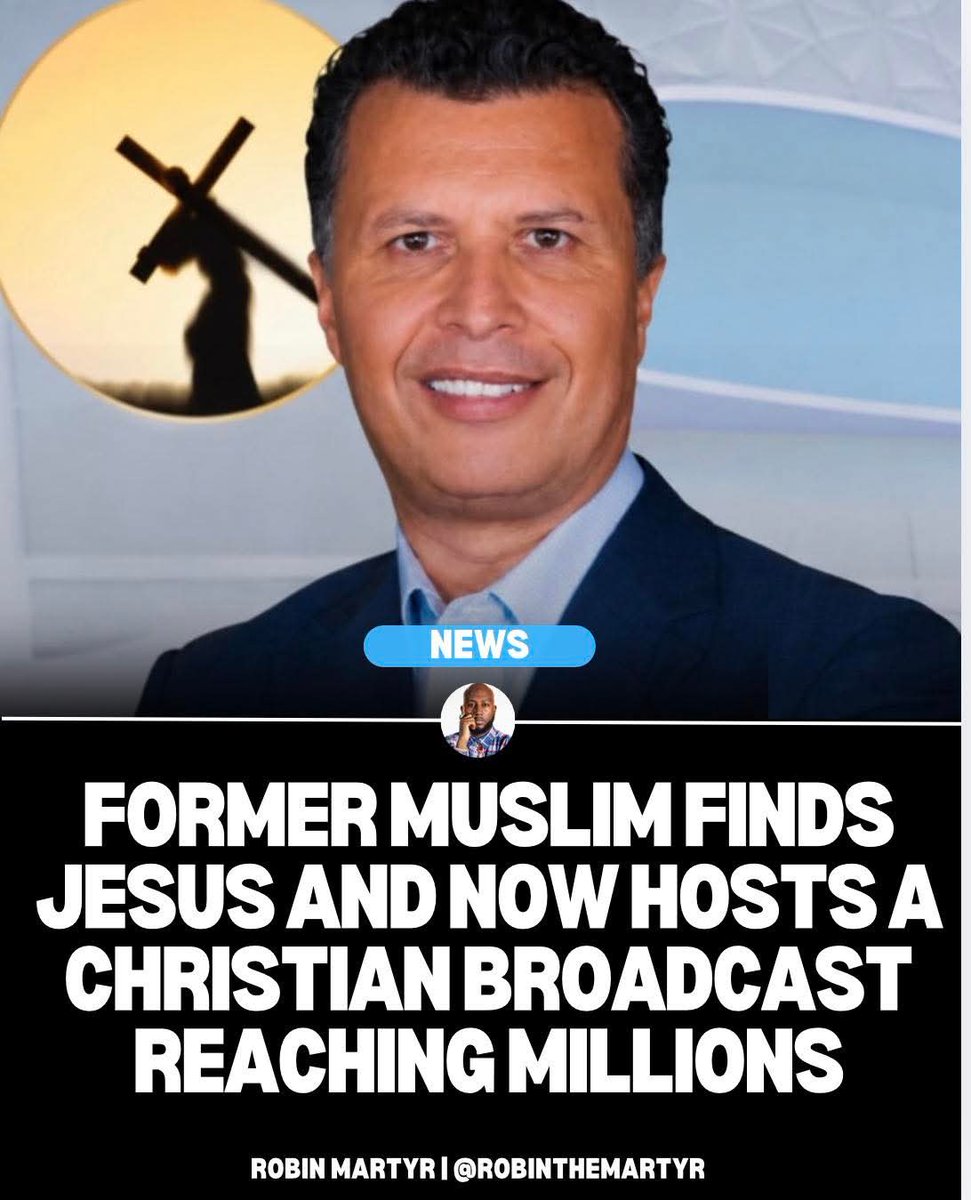 TevinMacharia's tweet photo. A former Muslim from Morocco who came to faith in Jesus Christ is now helping bring the Gospel to millions throughout the Arabic-speaking world through Christian satellite television.

His testimony reflects a growing number of conversion stories emerging from the Middle East and North Africa, where former Muslims describe encountering Christ through dreams, visions, Scripture, Christian broadcasts, online ministries, and conversations with believers.

For many who leave Islam to follow Jesus, the cost can be significant. Some experience rejection from family members, social isolation, threats, and even persecution. Yet many continue sharing their faith because they are convinced that Jesus Christ is exactly who the Bible declares Him to be.

Satellite television and digital media continue to play an important role in spreading the Gospel to areas where open evangelism is limited. Christian broadcasts now reach millions of homes, giving people opportunities to hear about Christ, ask questions, and explore the message of salvation—sometimes for the very first time.

Stories like this serve as a reminder that God is at work across the nations and that modern technology is helping carry the Gospel far beyond the walls of traditional church buildings.

“Go into all the world and preach the gospel to all creation.” — The Gospel of Mark 16:15 ✝️