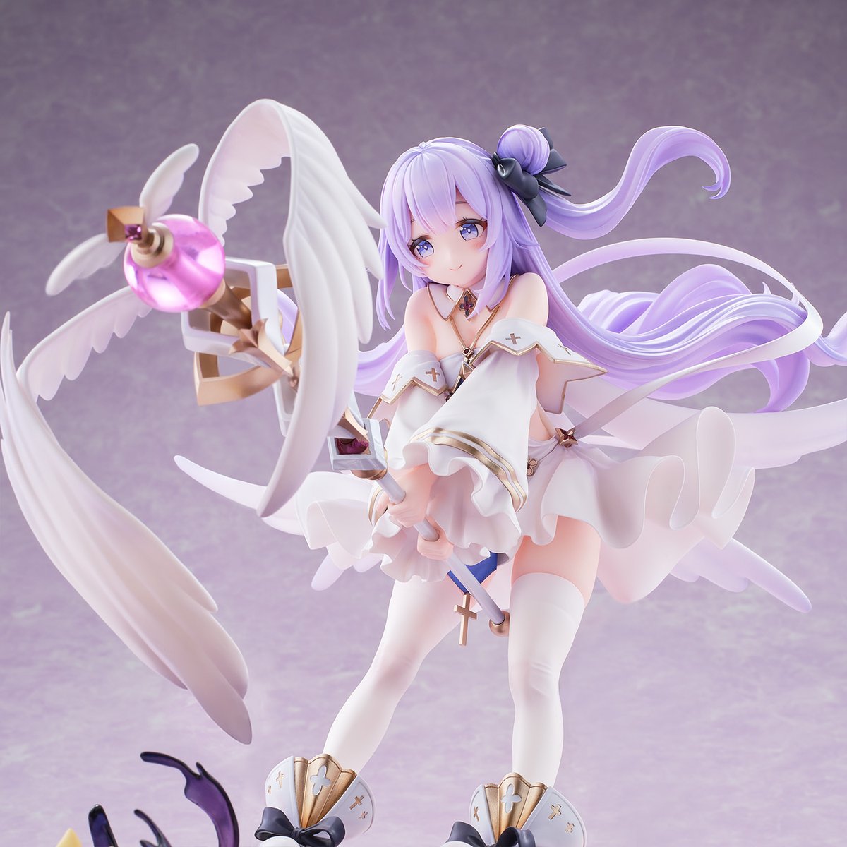 union_creative's tweet photo. ／
 📢明日、予約締切
＼

　『アズールレーン』ユニコーン 
　-ホワイト・マイ・エンジェル-

　― 1/6スケール完成品フィギュア ―
―――――――――――――――――― 
▶商品ページ
https://t.co/hSkjS11eJo

予約締切：2026年7月27日まで
#アズールレーン　#アズレン
