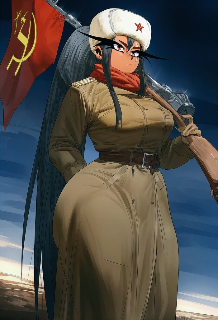 Ari_Katsumaki's tweet photo. Hola camaradas hoyuiero invitar a mis amigos a esta temática de la Segunda Guerra Mundial 🇷🇺⚒️🪖
Espero que la disfruten

Derrotemos a @JackPomeloAI

Invito a @assassin_weon @ErynnDreams @Sliver37004Rain  @Kobalt_AI AND @Azeusart para que ayuden a los aliados a Ganar está Guerra https://t.co/2hjOYq0U4C