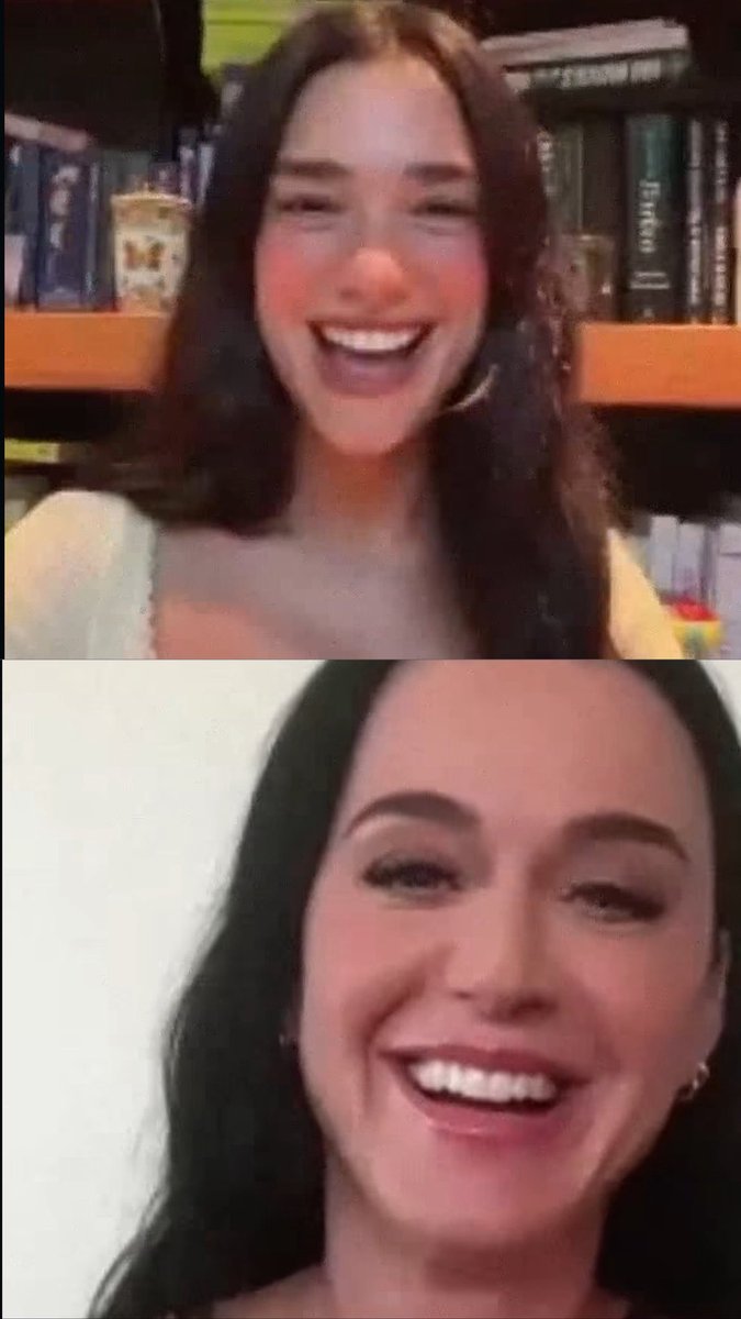 katysbldo's tweet photo. One day you go to your fave’s show and she gets you on stage, and years later you become one of the biggest popstars and you make a videocall to invite her to headline your family’s festival https://t.co/Ew2trPxGHu