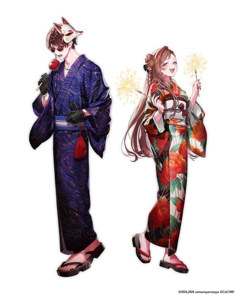 sTRPGm's tweet photo. A3様eeo storeとのコラボにあたって【うずぶちの子還り】NPCイラストを新たに描かせて頂いております🏮⛩️

全身の掲載許可を頂きました！　コラボに当たってこちらのミナと字が汚い人さんもグッズ化されています
宜しくお願いします🐇 https://t.co/lRqmjgDJHv