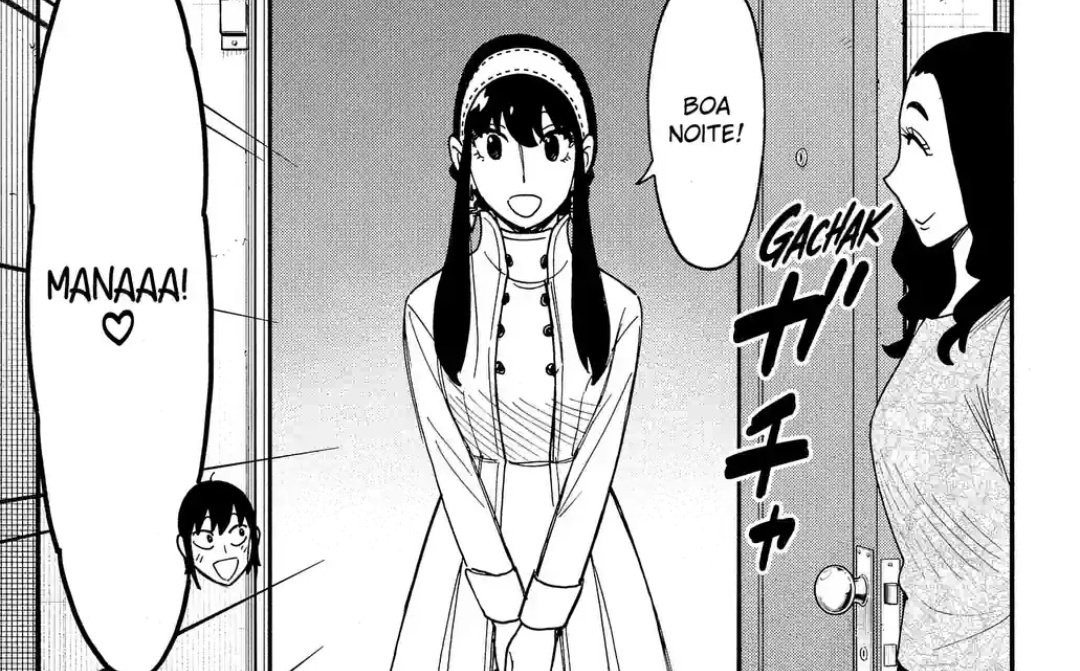 sxfpeanutsbr's tweet photo. Sinopse capítulo 136 de #SPY_FAMILY 

"Loid, que foi levado à festa do pessoal do Departamento de Segurança como um "parente", estava extremamente preocupado que sua identidade de espião fosse revelada, especialmente com a aparição do Chefe do Departamento de Segurança e de Yor + https://t.co/Ud56QjQmdp