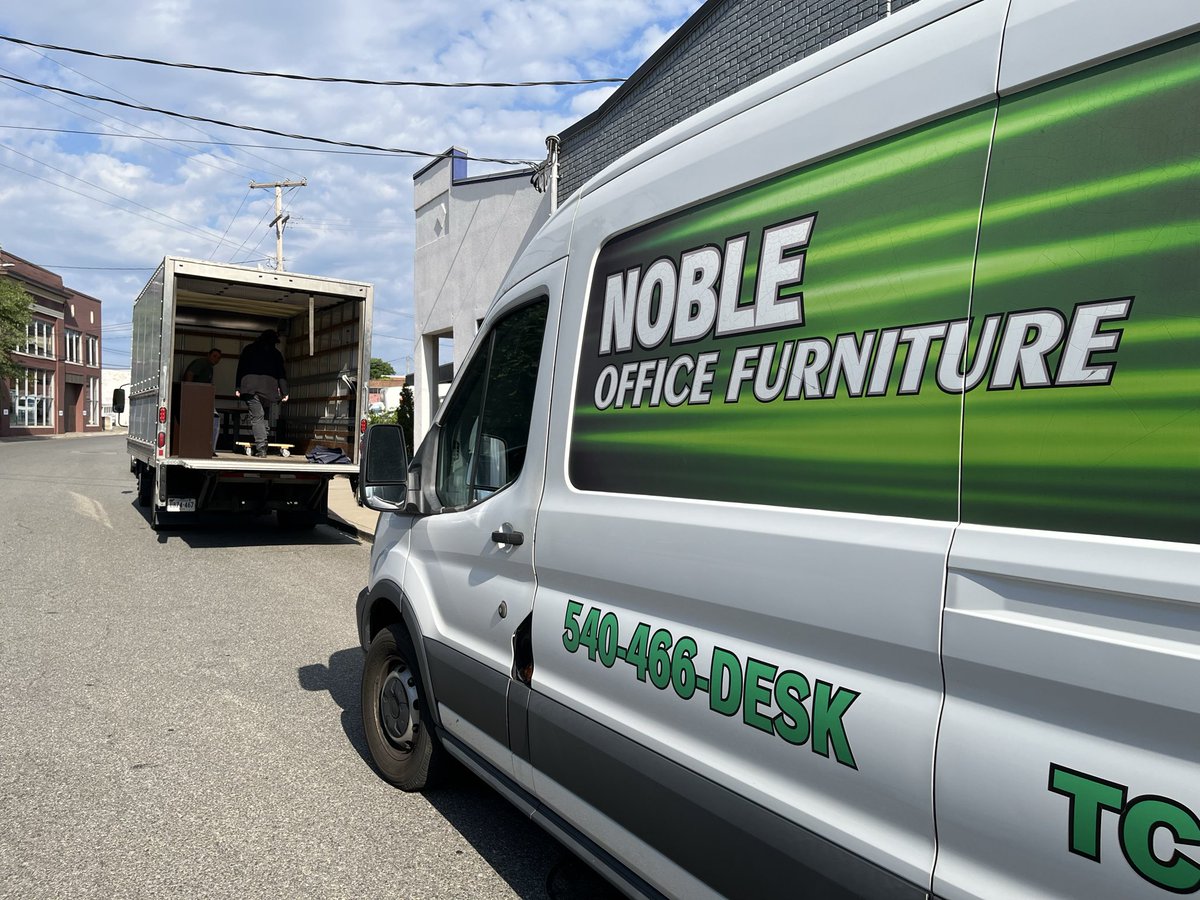 str8st's tweet photo. Thank you Noble Office Furniture for helping to move desks and cabinets to help The Lampstand Communications Team. https://t.co/jlR3eHhpwx