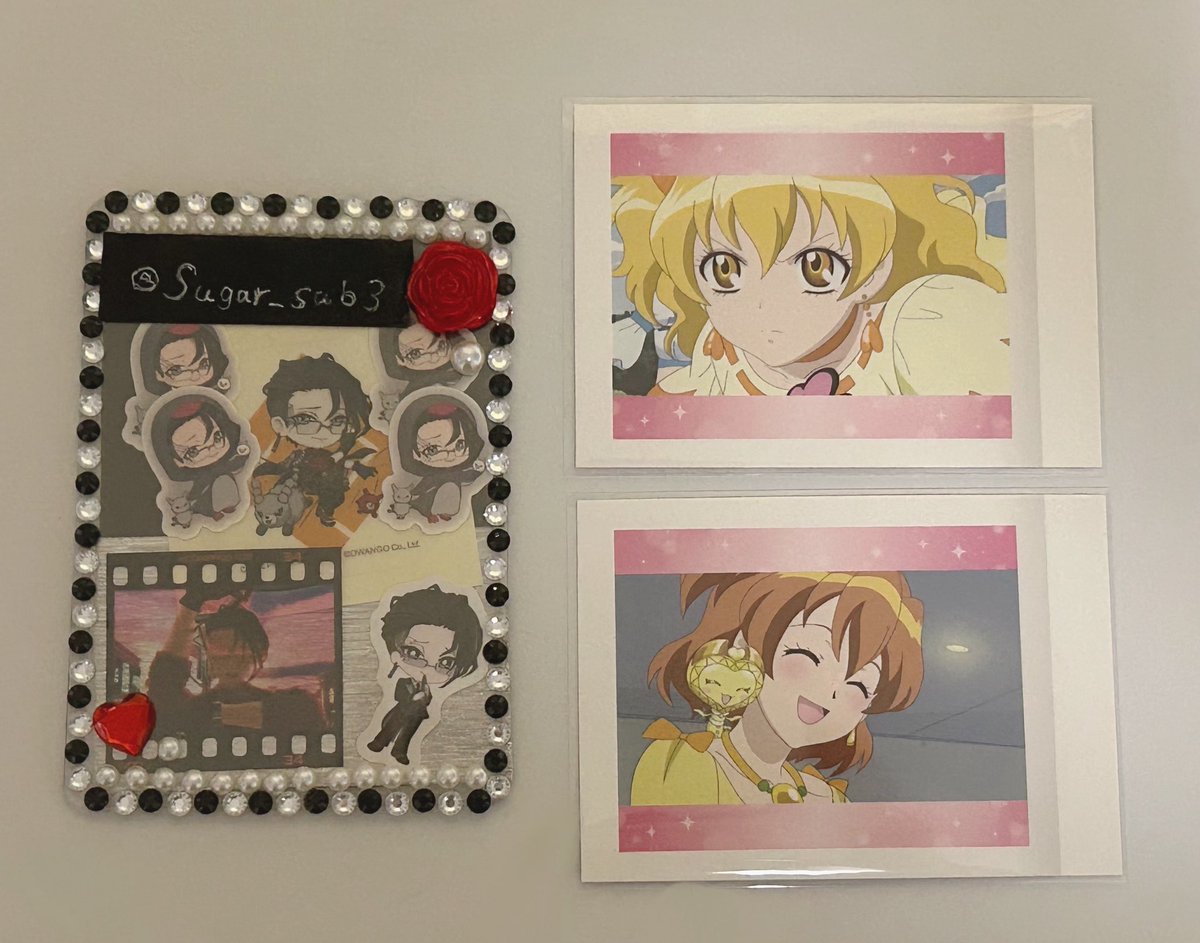 Sugar_sub3's tweet photo. フレッシュプリキュア フレプリ
ぱしゃこれ 交換 譲渡

譲)キュアパイン
山吹祈里＆キルン

求)画像2枚目の求印の
キュアパッション、イース＆ピーチ
もしくは枚/92+送料

まとめての方最優先、各1収集
初回プロカ必読。郵送のみ
検索からでもよろしくお願いいたします🙇‍♀️ https://t.co/6zNjNdv1UL