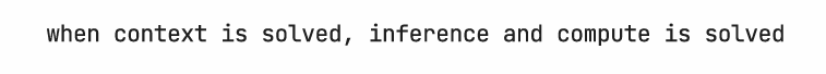 cosavu_com's tweet photo. our Investment deck had one line 👇. When you solve the context, you'll get 50% cheaper inference bills. If not, you're not actually solving the context, you're just saying. 

At @cosavu_com customers pay us, when they see, saving their tokens. @JayaGup10 https://t.co/2NZSaRKGnO