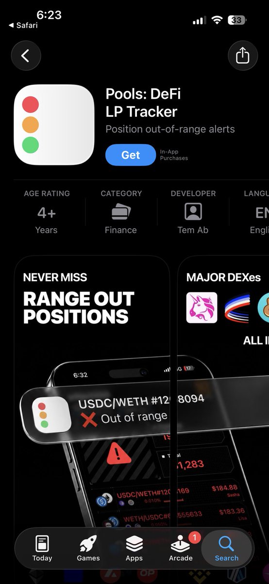 gas_devs's tweet photo. aaaand we're live 🔥

I'd like to give everyone lifetime access to premium features to promote the app - just share your user code from the settings https://t.co/3toHB0j5Yp